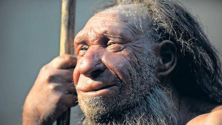 Seine Spuren im Sand. Das Erbgut von Neandertalern fand sich in Ablagerungen der Steinzeit. 
