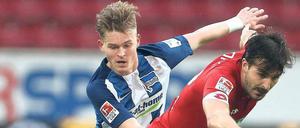 Aufrücker. Maximilian Mittelstädt wird in der Startelf stehen. 