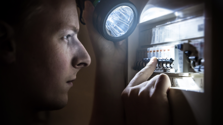 Stromausfall? Keine Bange: Notfalls springt der Grundversorger ein.