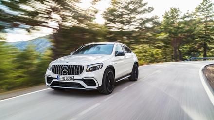 Hier würde ein Malus fällig: Mercedes-AMG GLC 63 S Coupé mit 510 PS.