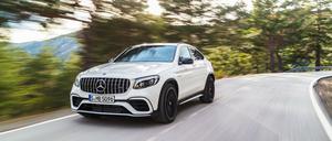 Hier würde ein Malus fällig: Mercedes-AMG GLC 63 S Coupé mit 510 PS.