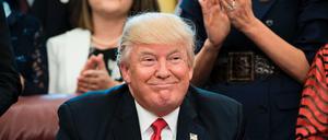 Steuerzauber? US-Präsident Donald Trump im Weißen Haus.