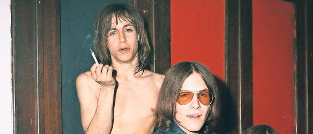 Kampfformation. Iggy Pop, Scott Asheton, Ron Asheton und Dave Alexander waren die Stooges. 