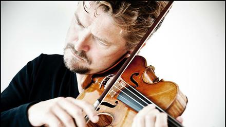 Streicher. Christian Tetzlaff ist einer der vier Musikerinnen und Musiker des Tetzlaff Quartetts. 