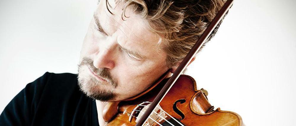 Streicher. Christian Tetzlaff ist einer der vier Musikerinnen und Musiker des Tetzlaff Quartetts. 