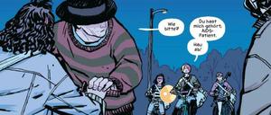 1. November 1988: Eine Szene aus dem ersten Sammelband von "Paper Girls".