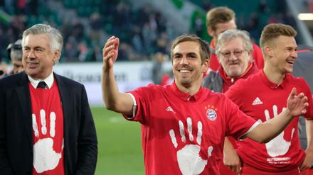 Für Philipp Lahm war es die achte und letzte deutsche Meisterschaft als Spieler. 