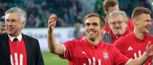 Für Philipp Lahm war es die achte und letzte deutsche Meisterschaft als Spieler. 