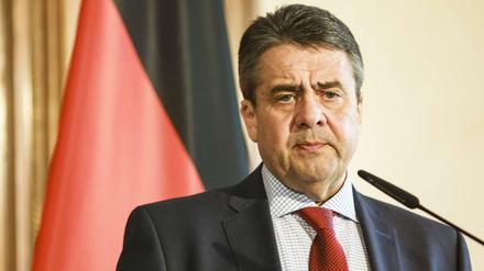 Bundesaußenminister Sigmar Gabriel (SPD).