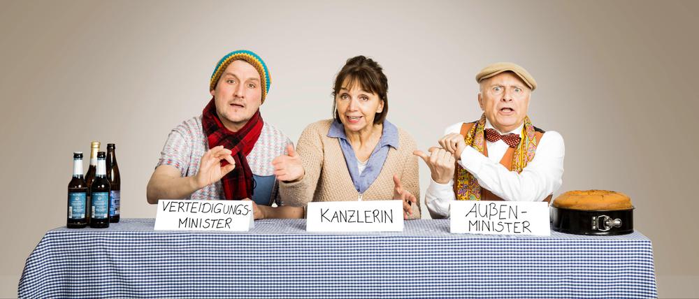 Von links: Rüdiger Rudolph, Dagmar Jaeger und Michael Nitzel