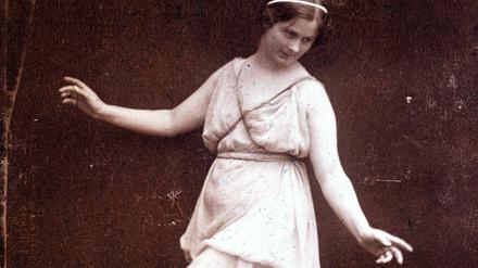 Isadora Duncan (1877-1927), Begründerin des modernen Tanzes, ca. 1904