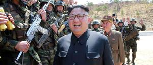 Kim Jong Un wirft den US-Bürgern Umsturzpläne vor.