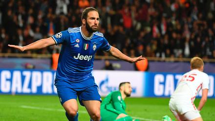 Vorm Abheben: Der zweifache Torschütze Higuain.