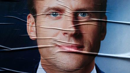 Emmanuel Macron - seine größte Stärke ist es bislang, Marine Le Pen schlagen zu können. 