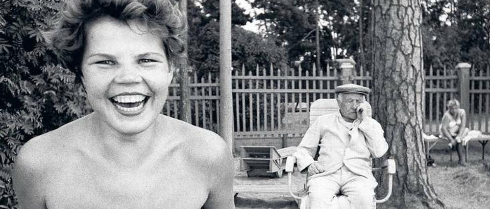 Einfach draufgehalten. William Klein fotografierte 1959 den sowjetischen Alltag wie in „Bikini, am Ufer der Moskwa“.
