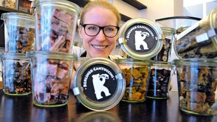 50 Sorten - und noch lange nicht am Ende der Experimentierphase: Andrea Brüggen und ihre "Berliner Cantuccini". 