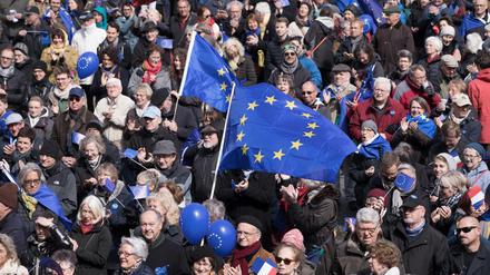 In Berlin setzten zuletzt tausende Menschen beim Pulse of Europe ein Zeichen für ein geeintes Europa.