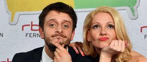 Der Schauspieler Marcel Glauche und Hauptdarstellerin Constanze Behrends von "Gutes Wedding, schlechtes Wedding".