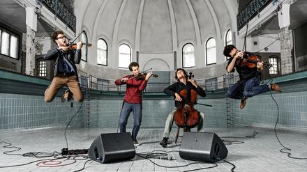 Kunstvoll und lässig. Das Vision String Quartet.