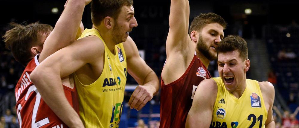 Die bisherigen Saisonspiele gegen Bayern hat Alba verloren.