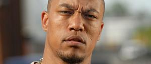 Der damalige Rapper Deso Dogg, mit bürgerlichem Namen Denis Cuspert, posiert am 20.06.2005 in Berlin. 