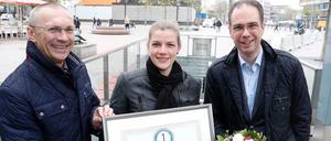 Judith Ridder aus Holland ist die stolze Klogängerin.