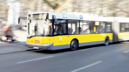 Ein BVG-Bus in Berlin. (Symbolfoto)