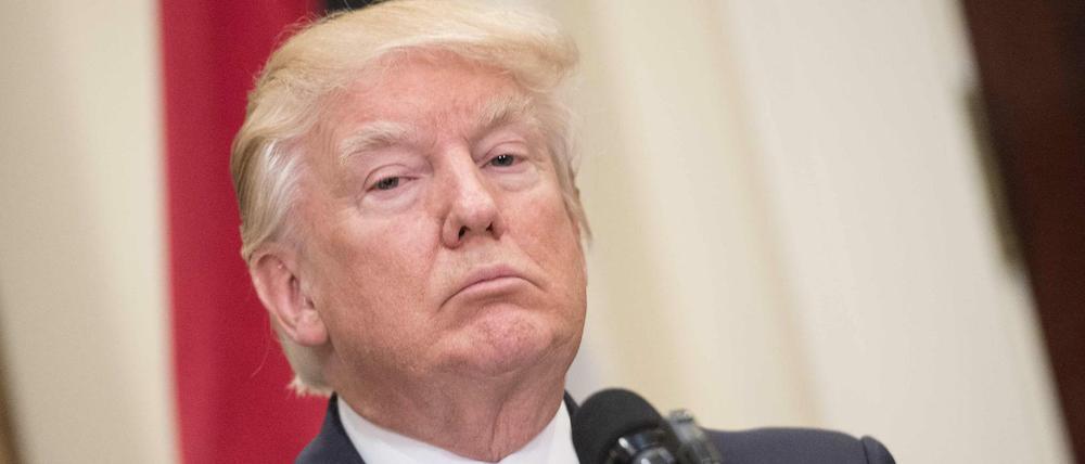 Will endlich Erfolg bei der Gesundheitsreform: US-Präsident Donald Trump