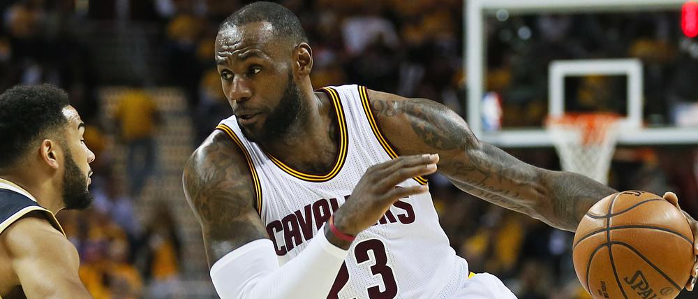 Bester Mann: LeBron James von den Cleveland Cavaliers.