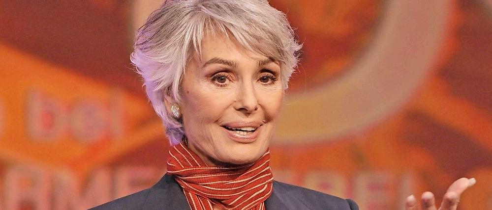 Schön und schwermütig. Daliah Lavi, 1942 - 2017, hier fotografiert bei ihrem letzten Auftritt im deutschen Fernsehen im Jahr 2008.