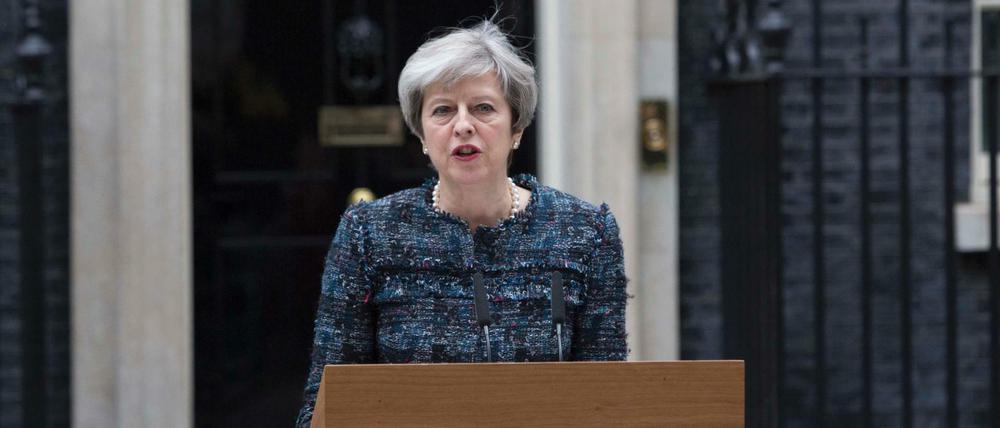 Die britische Premierministerin Theresa May. 
