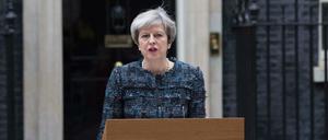 Die britische Premierministerin Theresa May. 