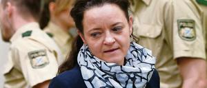 Beate Zschäpe im März vor Gericht in München.