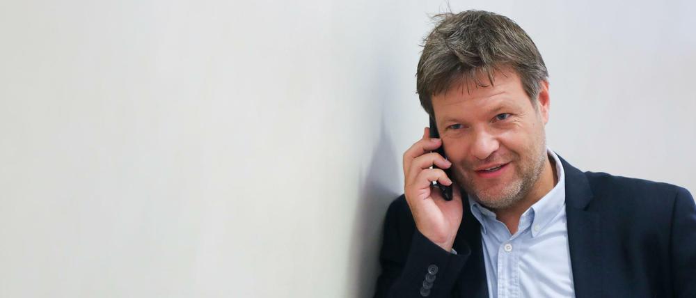 Der Grünen-Politiker Robert Habeck könnte wieder Minister werden, wenn seine Partei in Kiel weiter regiert