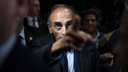 Hard right political talk show star Eric Zemmour.
