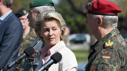 Ursula von der Leyen, Bundesverteidigungsministerin.
