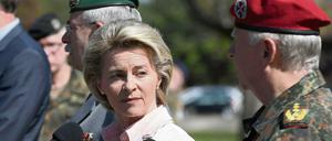 Ursula von der Leyen, Bundesverteidigungsministerin.