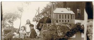 Mittelalter-Mummenschanz. Luther-Umzug im Erzgebirge, 1934. 