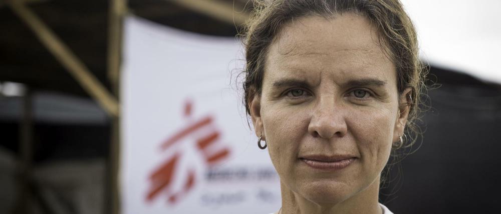 Anja Wolz (47) koordiniert für Ärzte ohne Grenzen die Nothilfe in Mossul. Die Krankenschwester war zuvor unter anderem in Libyen und in Sierra Leone tätig.