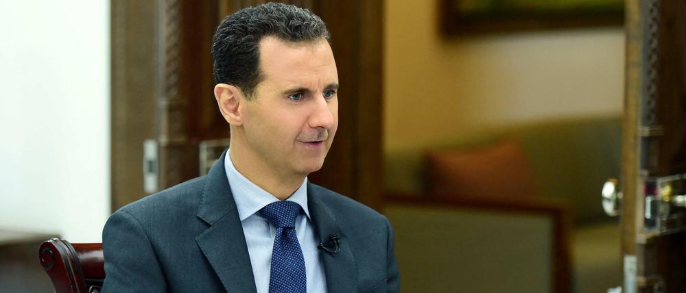 Die syrische Regierung um Machthaber Baschar al Assad lehnt eine Überwachung der geplanten Schutzzonen durch die Vereinten Nationen ab.