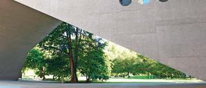 Landesmuseum Zürich. Der zackige Anbau der Architekten Christ &amp; Gantenbein wurde 2016 fertiggestellt.