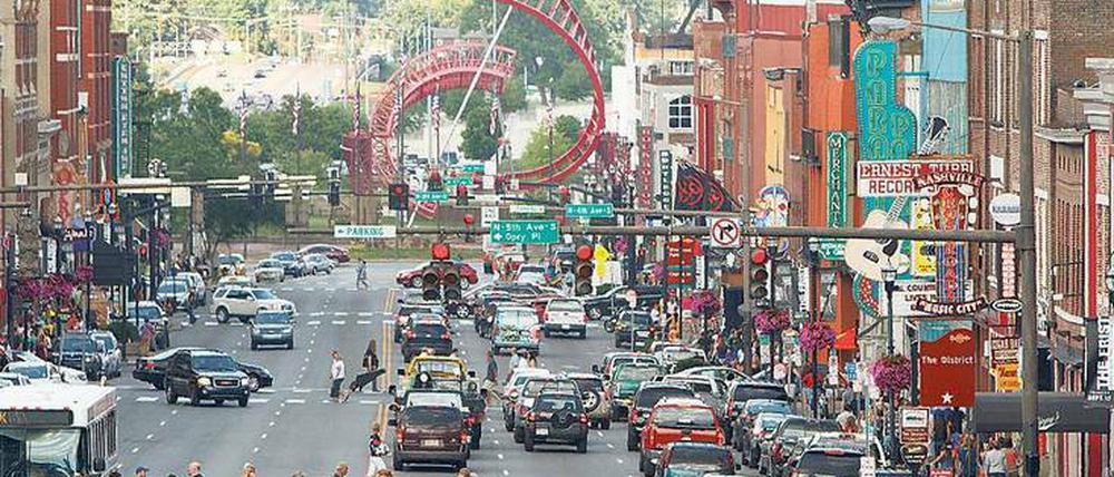 Klingt gut. Die Nashvilles Musikszene bringt der Wirtschaft zehn Milliarden pro Jahr.