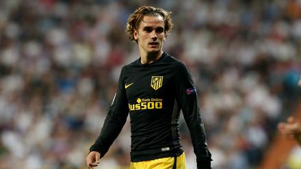 Sieht nicht so gut aus. Antoine Griezmann von Atletico.