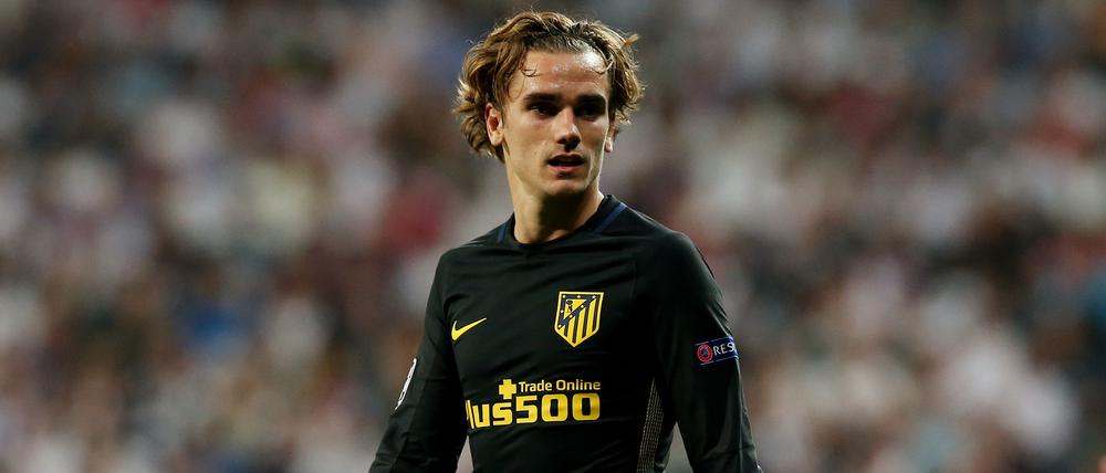Sieht nicht so gut aus. Antoine Griezmann von Atletico.