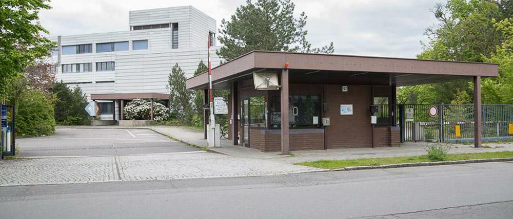 Das Gelände des ehemaligen US-Militär-Krankenhauses in der Fabeckstraße in Dahlem, auf dem das FUBIC entstehen soll.