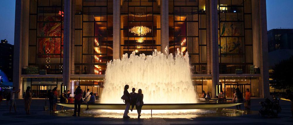 Die Metropolitan Opera in New York.