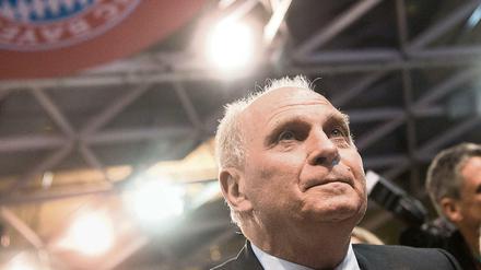 Uli Hoeneß bei der Jahreshauptversammlung des FC Bayern München im November 2016