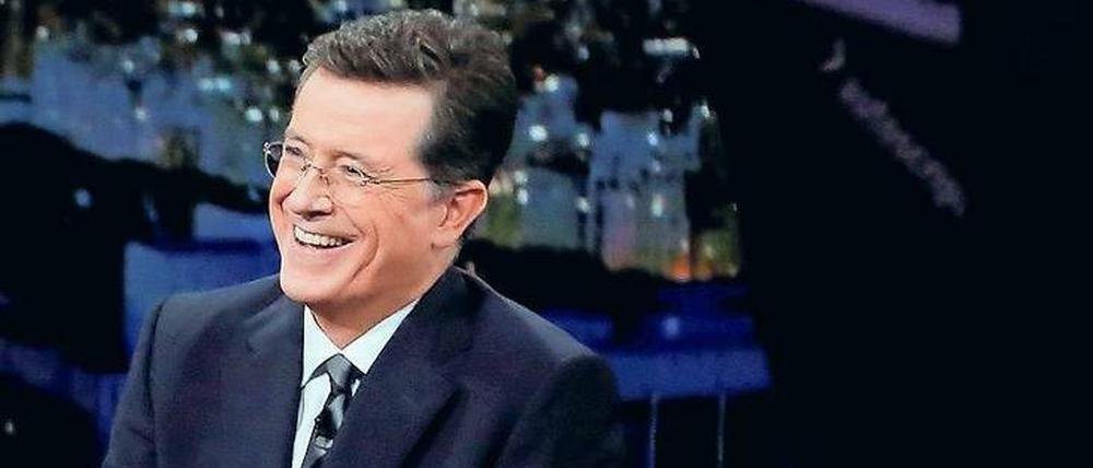 Attacke auf Donald Trump: US-Komiker Stephen Colbert 