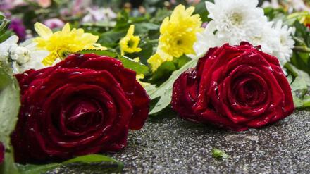 Rosen, Zeichen des Gedenkens. (Symbolbild)