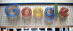 Auch Google hat ein Interesse an gutem Lokaljournalismus. Der Stand von Google auf der Internetkonferenz re:publica.